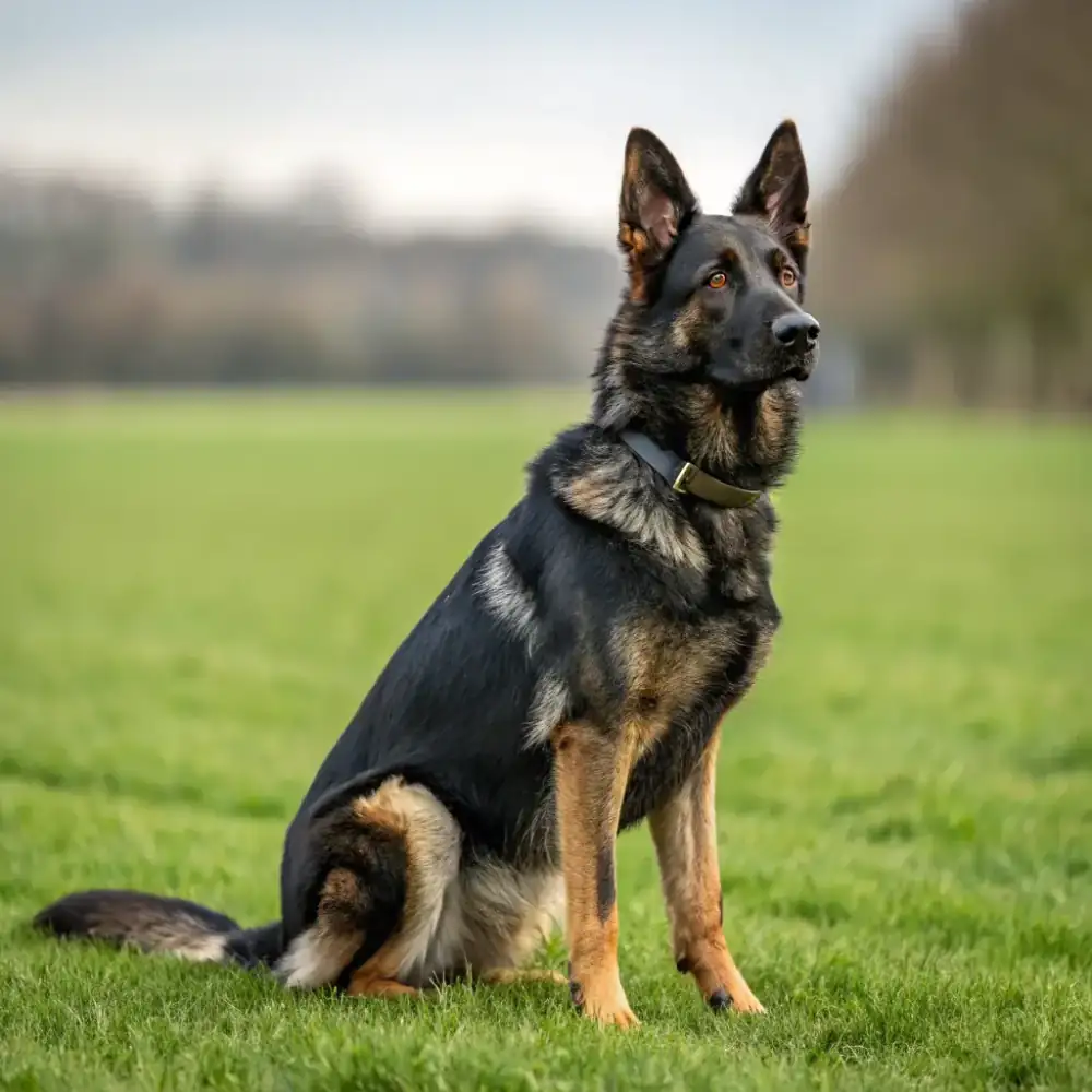 Jasko — trained German Shepherd available for corporate security placement | Falcon K9 Protection